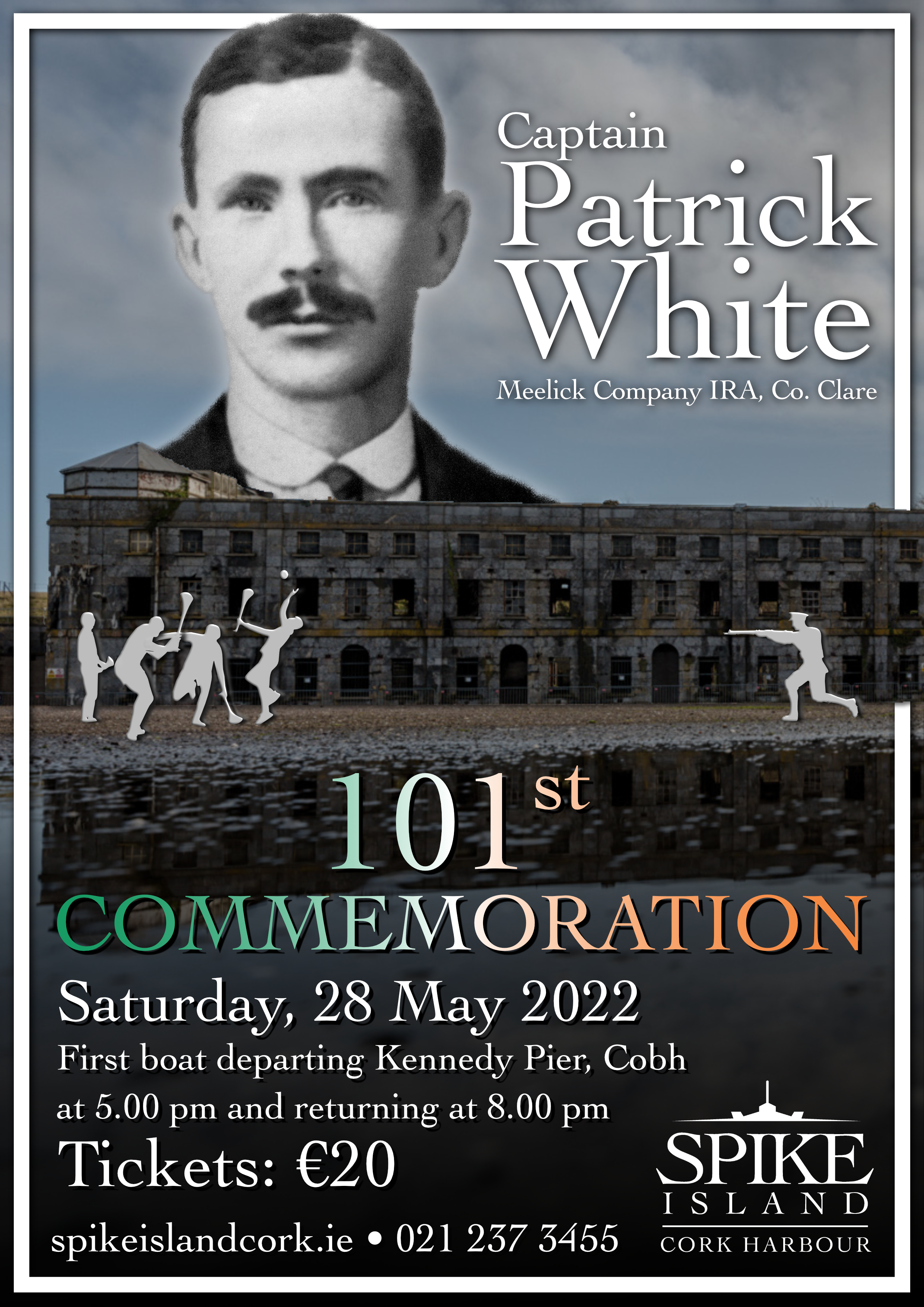 Captain Patrick White Commemoration Poster