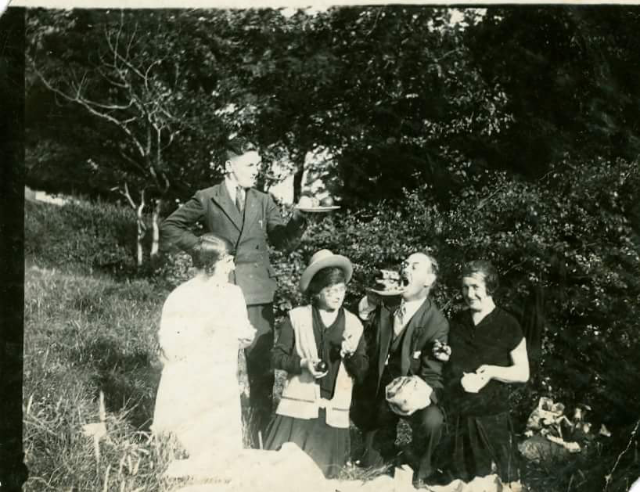 A family picnic on Spike Island circ 1950's